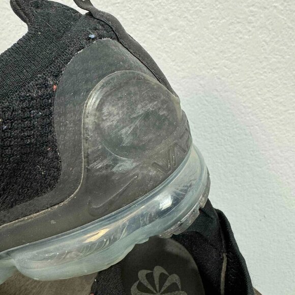 Nike Air Women's VaporMax 2021 Flyknit Lace-Up Sneaker Black Size 9 - Picture 11 of 12